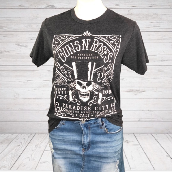 Bravado Tops - Bravado Guns ‘N Roses Appetite for Destruction Tee